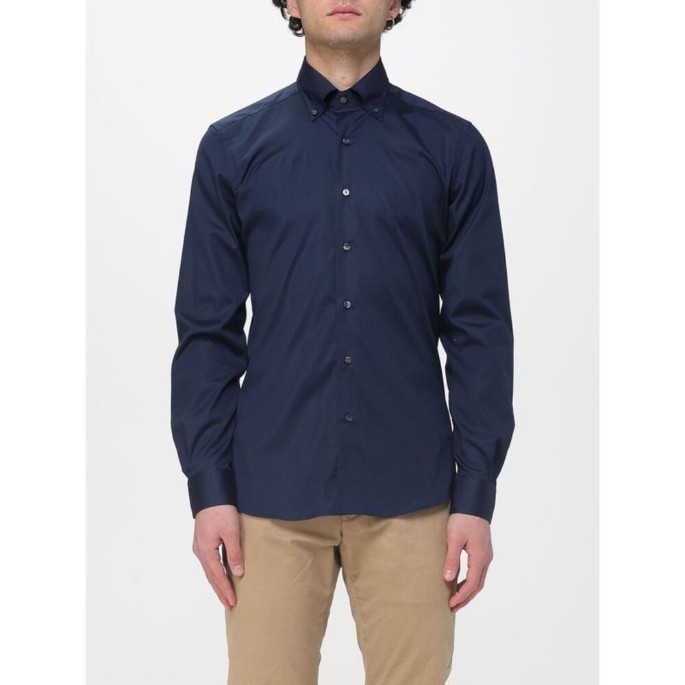 Fay Shirt Men Blue